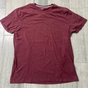 Old Navy Classic Soft Washed Tee Shirt Short Sleeve Red Burgundy Size XL